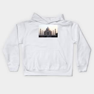 The Taj Mahal at dawn Kids Hoodie